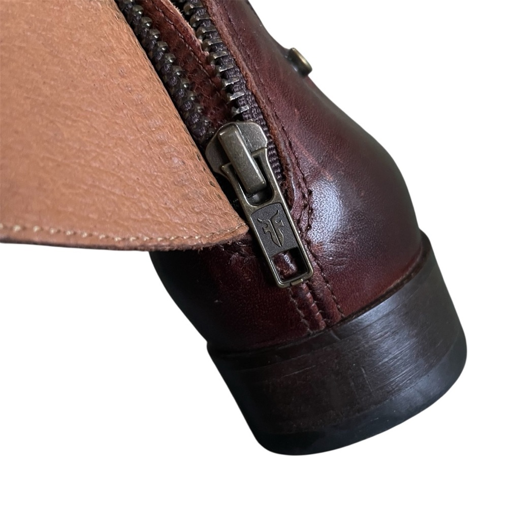 Frye Melissa Button Back Zip Brown
Leather Boots - Picture 11 of 16